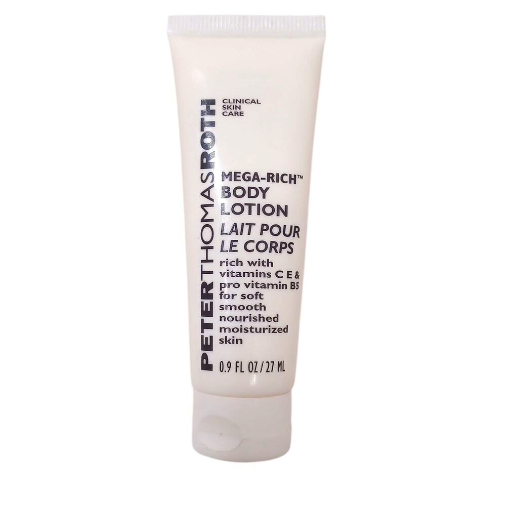 Peter Thomas Roth Mega Rich Body Lotion Discontinued Old Lot Travel Size New